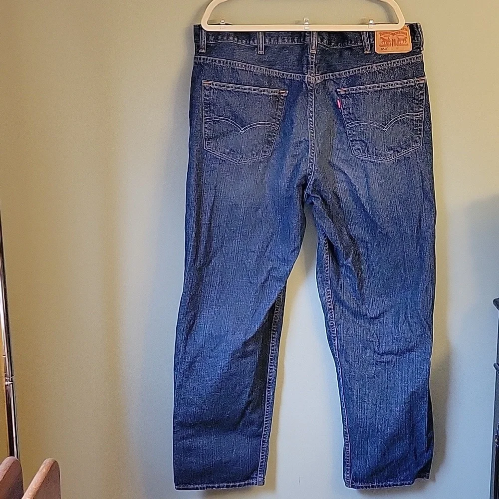 Levis 550 Mens Distressed Blue Denim vintage Jeans Never Worn Waist 44